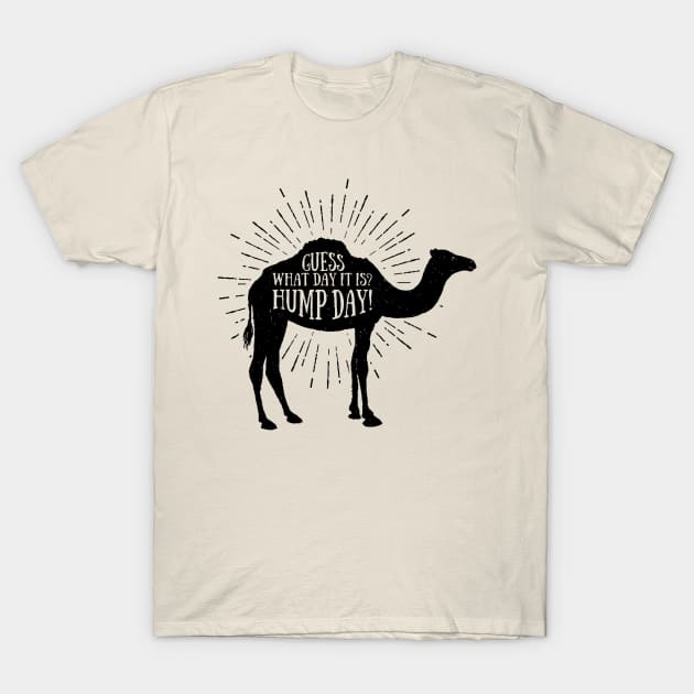 What Day Is It? Hump Day! T-Shirt by Alema Art